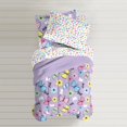 thumbnail image 5 of Dream Factory Sweet Butterfly Ensemble de Couette en Microfibre Ultra Douce, Violet, Grand Lit, 5 of 5