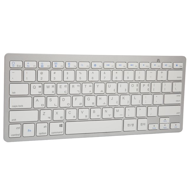 Keyboard, Ultrathin 78 Key Portable Keyboard, Multilanguage White Computer Keyboards, For , For OS X, For