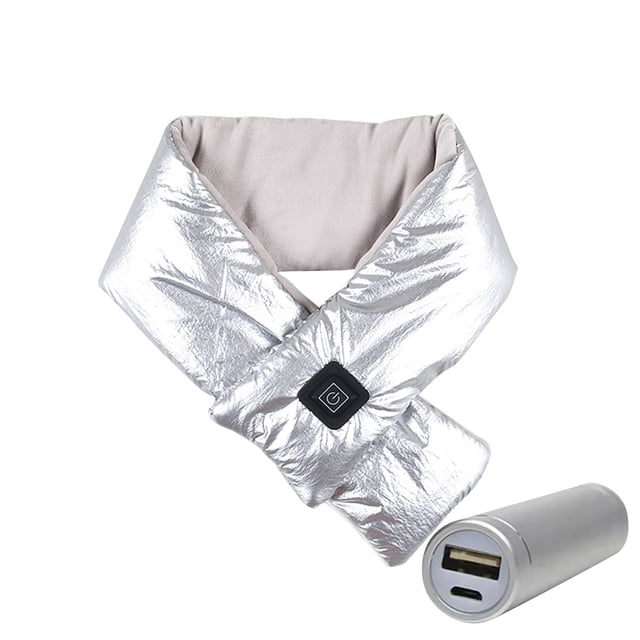 QTBIUQ USB Smart Charging Neck And Shoulder Winter Cold Protection And Warm Heating Men And Women Scarf