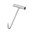thumbnail image 1 of Abbracc Manhole Hook Tool Drain Covers Well Lid Hook Lift Manhole Covers Utility Tool 30CM, 1 of 9