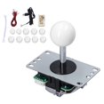 thumbnail image 2 of Pièces de Kit de Bricolage pour Jeu d'Arcade, Joystick à 8 Voies à Grand Application, Joystick d'Arcade Kit de Bricolage au Design Compact pour Jeu PC pour MAME pour Bâton de Combat Vert,Bleu,Rouge,Blanc,Jaune,Noir,Mixte, 2 of 8