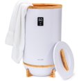 thumbnail image 1 of SereneLife Towel Warmer Bucket, 20L, Corded Electric, Bamboo, 1 of 9