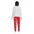 thumbnail image 3 of George Women's Graphic Print Pajamas 2-Piece Set, 3 of 6