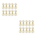 thumbnail image 2 of Maytalsory 10pcs Metal Carabiners Lobster Claw For Keychain - Strong And Functional Accessories For Easy Key gold 2Set, 2 of 6