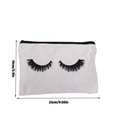thumbnail image 4 of Sac de Rangement pour Maquillage Pochette en Toile Finition Soignée Dessin Animé Style Simple à la Mode Polyvalent Style Simple Design Chic Type Exquis 3, 4 of 9