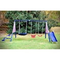 thumbnail image 2 of XDP Recreation Freedom Fun Swing Set w/See Saw, Super Disc, Swings, & Slide, 2 of 8