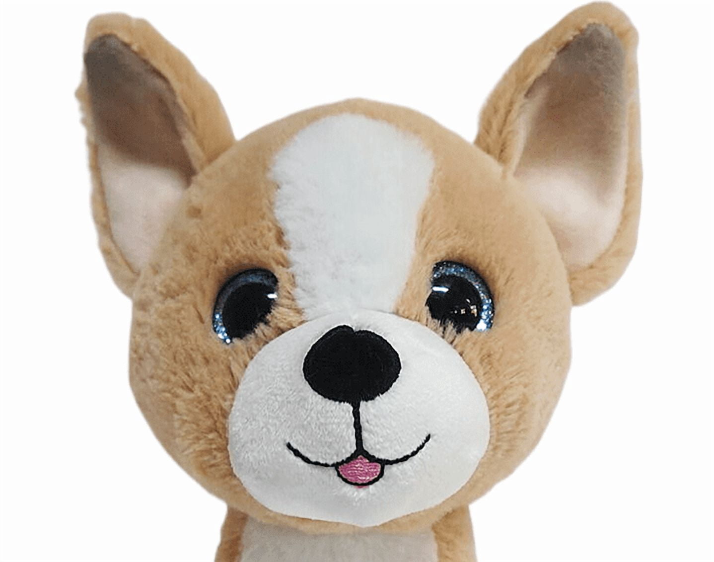 Kid Connection Plush Dog Cream 7.5inch for all ages
