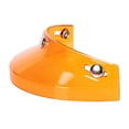 thumbnail image 4 of Visor Peak, 3 Snap Retro Protector for s with 3 Buttons ,Replacement ,Easy to Install Transparent Orange, 4 of 7