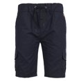 thumbnail image 1 of Men‘s Cargo Sports Short Pants Casual Slim Fit Solid Drawstring Elastic Waist Shorts With Pockets, 1 of 6