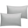 thumbnail image 2 of Cotton Metrics Travel Pillowcase Set of 2 Toddler Pillowcase Zipper Closure 800 Thread Count 100% Organic Cotton Pack of 2 Travel Size Pillow Cases Pillow Covers, 2 of 7