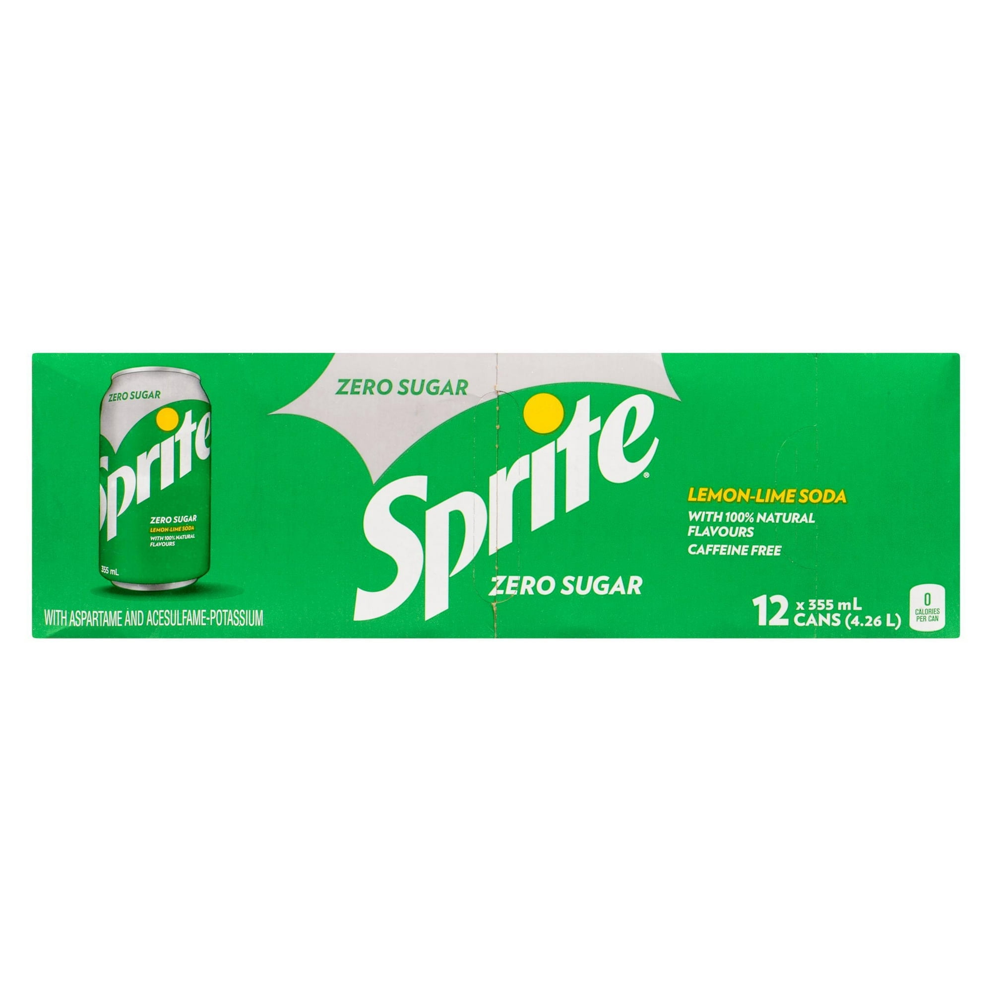 Sprite Zéro Fridge Pack Cannettes, 355 mL, 12 Pack