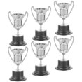 thumbnail image 4 of KAKOWELY small trophy 6pcs Small Trophy Model Handheld Plastic Trophy Prop Winner Reward Trophy Adornment3.23"X1.97"X1.77", 4 of 5