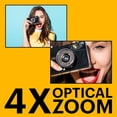 thumbnail image 3 of KODAK PIXPRO Friendly Zoom FZ45-WH 16MP Digital Camera with 4X Optical Zoom 27mm Wide Angle and 2.7" LCD Screen (White), 3 of 5