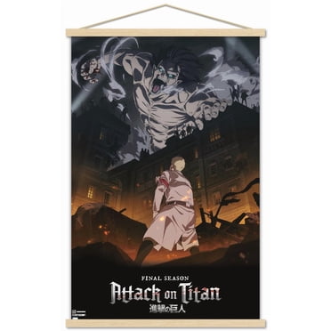 Attack on Titan: Season 4 - Key Visual 1 Wall Poster, 22.375" x 34"