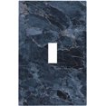 thumbnail image 1 of Nadoabtm Decorative Light Switch Cover Realistic Deep Blue Marble Pattern 1 Gang Single Toggle Decorator Outlet Wall Plate Device Electrical Faceplate Switchplates for living Room Home Decor, 1 of 8