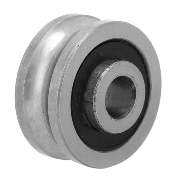 CUITING U Groove Bearings High Speed Bearings Guide Roller Bearing Double Rubber Seals and Pre Lubricated Deep Groove Ball Bearing for Furniture Wheel Skateboards Inline Skates