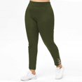 thumbnail image 2 of Womens Fashionable Solid Color Waist Tightening And Buttocks Lifting Pants, 2 of 5