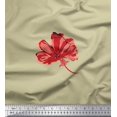 thumbnail image 1 of Soimoi Moss Georgette Fabric Artistic Flower Decor Fabric Printed Yard 42 Inch Wide, 1 of 3