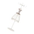 thumbnail image 3 of ZLight Elegant Jewelry Display Stand Rack Necklace 3 Steel Hanger Bracelet Earrings Coffee, 3 of 6