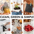 thumbnail image 4 of SUPERSCANDI 10 Pack Swedish Dishcloths for Kitchen - 100% Biodegradable & Compostable Reusable Paper Towels Washable, Food-Sa, 4 of 8