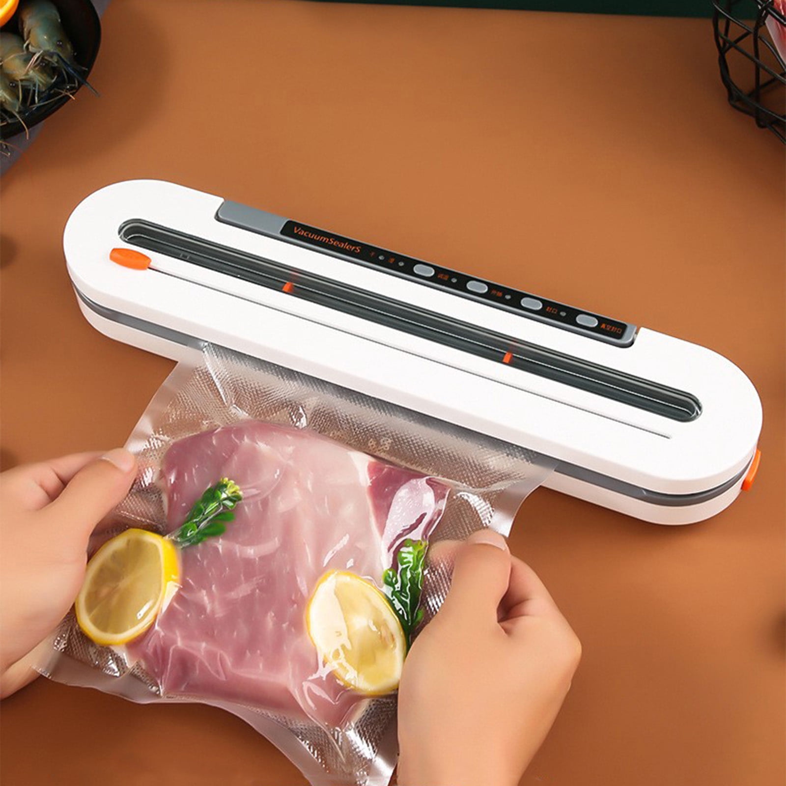 Dvkptbk Machine Scelleuse sous Vide Scelleuse sous Vide, Machine Scelleuse sous Vide Food Save-R, Scelleuse sous Vide Automatique pour la Conservation des Aliments, le Scellage et l'Emballage, pour Aliments Frais et Entreposage des Aliments
