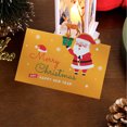thumbnail image 4 of Cartes de Noël avec Enveloppes Cartes de Vœux de Noël avec Enveloppes et Autocollants Lot de 10 Cartes de Noël Scintillantes avec Enveloppes Cartes de Vœux de Noël Père Noël Bonhomme de Neige, 4 of 6