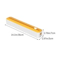 thumbnail image 3 of Refillable Magnetic Plastic Wrap Dispenser with Slide Cutter, Sturdy Food Cling Wrap Film Cutter, Press and Seal Plastic Wrap, Plastic Wrap Dispenser with Cutter, 3 of 6