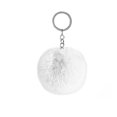 thumbnail image 5 of facefd Fuzzy Ball Keychain Supple Comfortable Lovely Key Rings Adorable Practical Key Chains Women for Children Adults Elderly Students White 8cm, 5 of 5