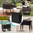 thumbnail image 2 of Waterproof Outdoor Patio Rolling Cooler Cart Protective Cover Beverage, 2 of 8