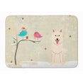 thumbnail image 1 of Carolines Treasures BB2517RUG Christmas White German Shepherd Machine Washable Memory Foam Mat, 1 of 4