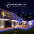 thumbnail image 5 of Refurbished Monster Smart Outdoor LED Strip Lights, 50 ft, 540 RGB+IC LEDs, Weather-Resistant, App and Voice Control, Music Sync, 5 of 5