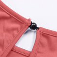 thumbnail image 3 of TIMIFIS Women's Summer Jumpsuit Belted Keyhole Back Short Sleeve Solid Color Jumpsuit on, 3 of 6