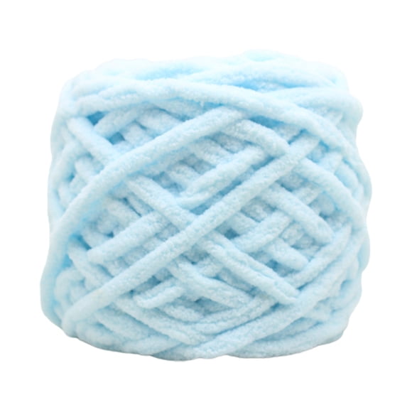 Hand Woven Thick Ice Bar Yarn, 100g 0.2 in 355 yd Acrylic Crochet Yarn for Sweater Doll Scarf, Soft and Lustrous DIY Craft Yarn for Beginners and Experts