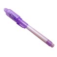 thumbnail image 2 of Renjiang Multifunctional Luminous Invisible Ink Pen Purple Penmultifunction Luminous Light Invisible Ink Pen Uv Big Head Magic Money Detector Led Light Pen Toy Pen 1ml Multi Color Pen, 2 of 3
