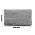 thumbnail image 3 of TopLLC Bathroom Rugs Bathroom Rugs Bath Mat For Back Of Foot Rubbing Thick Soft And Non-Slip Full Wrap Bath Mats Water Absorbent And Washable Bath Rug For Bathroom Shower bath cushion, 3 of 6