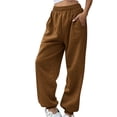 thumbnail image 1 of Pantalons de Course pour Femmes Grande Taille Pantalons de Sport Décontractés, 1 of 5