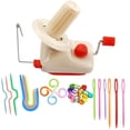 thumbnail image 3 of Enrouleur de Fils Machine à Crocheter Multifuctional Accessoires d'Artisanat Durable Porte-Aiguilles Simples Enrouleurs Inutiles 02, 3 of 9