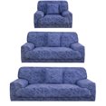 thumbnail image 1 of Unique Bargains Housses de Sofa 1 Pce Tissu Polyester Spandex Extensible Housse Florale, 1 of 8