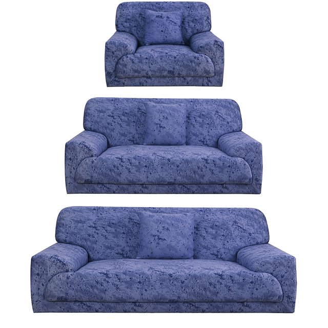 Unique Bargains Housses de Sofa 1 Pce Tissu Polyester Spandex Extensible Housse Florale