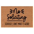 thumbnail image 1 of Coir Doormats Door Mat Summer Home Decor Indoor Rug for Entryway Entryway Rugs Outdoor Super Absorb Mud Front Door Mats Doormat for Outdoor and Indoor Use, Perfect for Any Entryway, 16x24 Inch, 1 of 7
