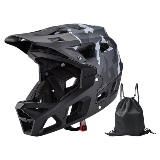 S SERENABLE Bike Helmet Breathable with Removable Lining Shockproof Mountain Bike Helmet M