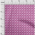 thumbnail image 2 of oneOone Cotton Silk Fuschia Pink Fabric Check Sewing Craft Projects Fabric Prints By Yard 42 Inch Wide, 2 of 4