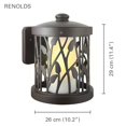 thumbnail image 2 of Xtricity - Applique Murale Extérieure, Hauteur de 11,41 Pieds', de la Collection Renolds, Noir, 2 of 3