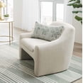 thumbnail image 1 of Better Homes & Gardens Emerson curvy accent chair, Cream, 1 of 10