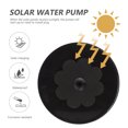 thumbnail image 4 of Solar Fountain Pump for Outdoor Bird Baths and Ponds Easy Install Black Plastic 10.5 Inch, 4 of 9