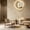 B 2, variante sur Horloge Murale Moderne pour Déco de Salon - Horloge Suspendue Silencieuse à Quartz Sans Tic-Tac avec Lumière DEL