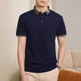 thumbnail image 2 of Sentmoon Mens Work Shirts Oversized Relaxed Turndown Collar Beach Clothes Button Down Solid Color Short Sleeve Tops for Mens Trendy for Picnic & Weekend Outings XXL, 2 of 6
