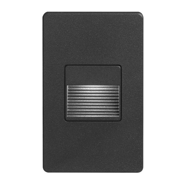 Dainolite DLEDW-200-BK Black LED Step/Wall Light