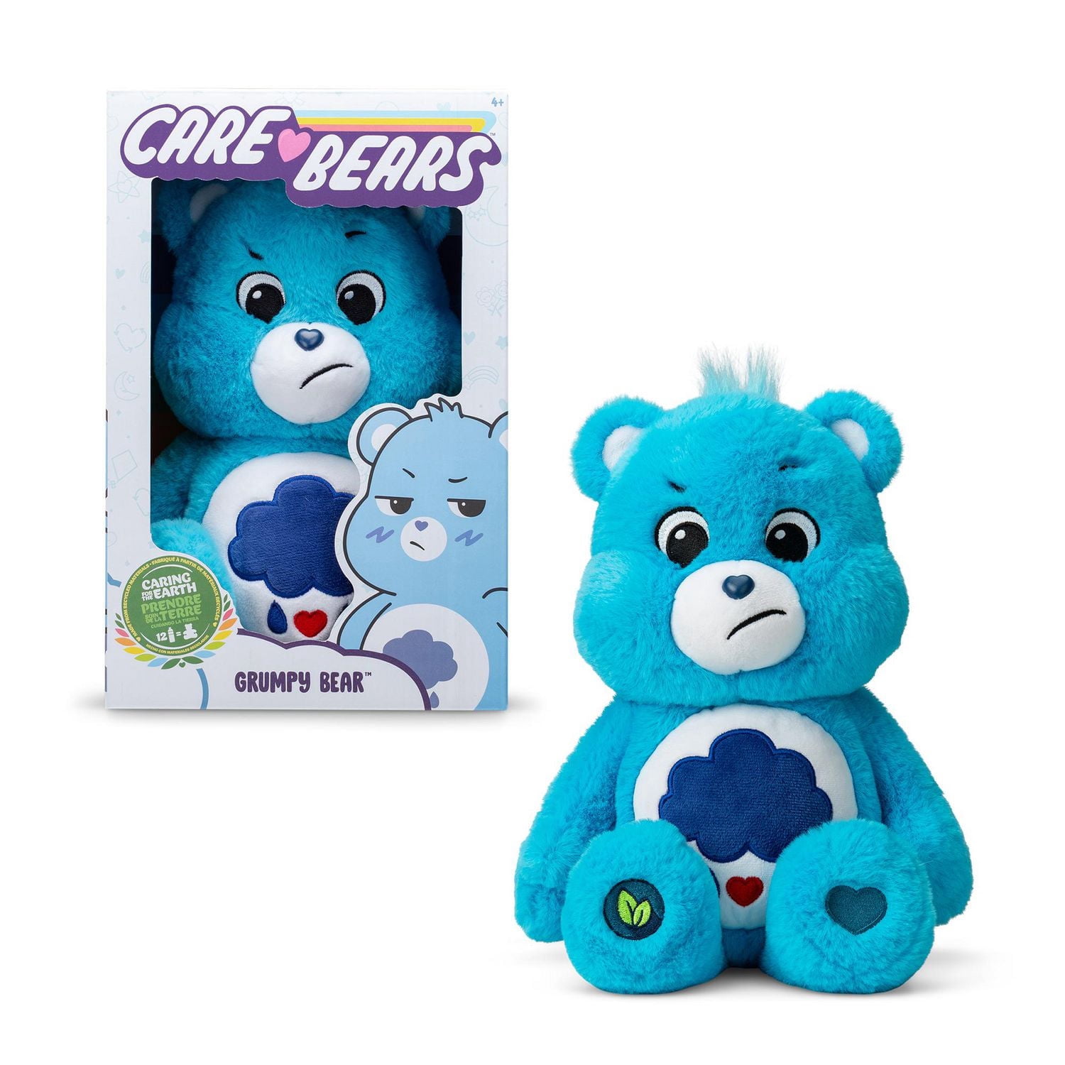 Care Bears Medium Plush (Eco) - Grumpy Bear