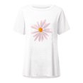 thumbnail image 4 of Birdeem Chemises Imprimées Mode Décontractée pour Femmes Manches Courtes Tee-Shirt Ample Tunique Blouse, 4 of 4